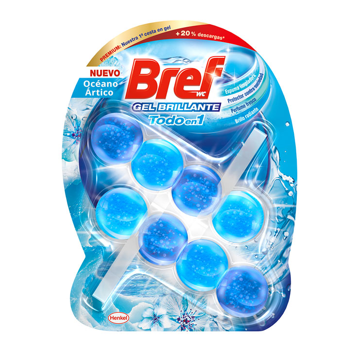 LIMPIADOR GEL  WC OCEANO BREF 2U