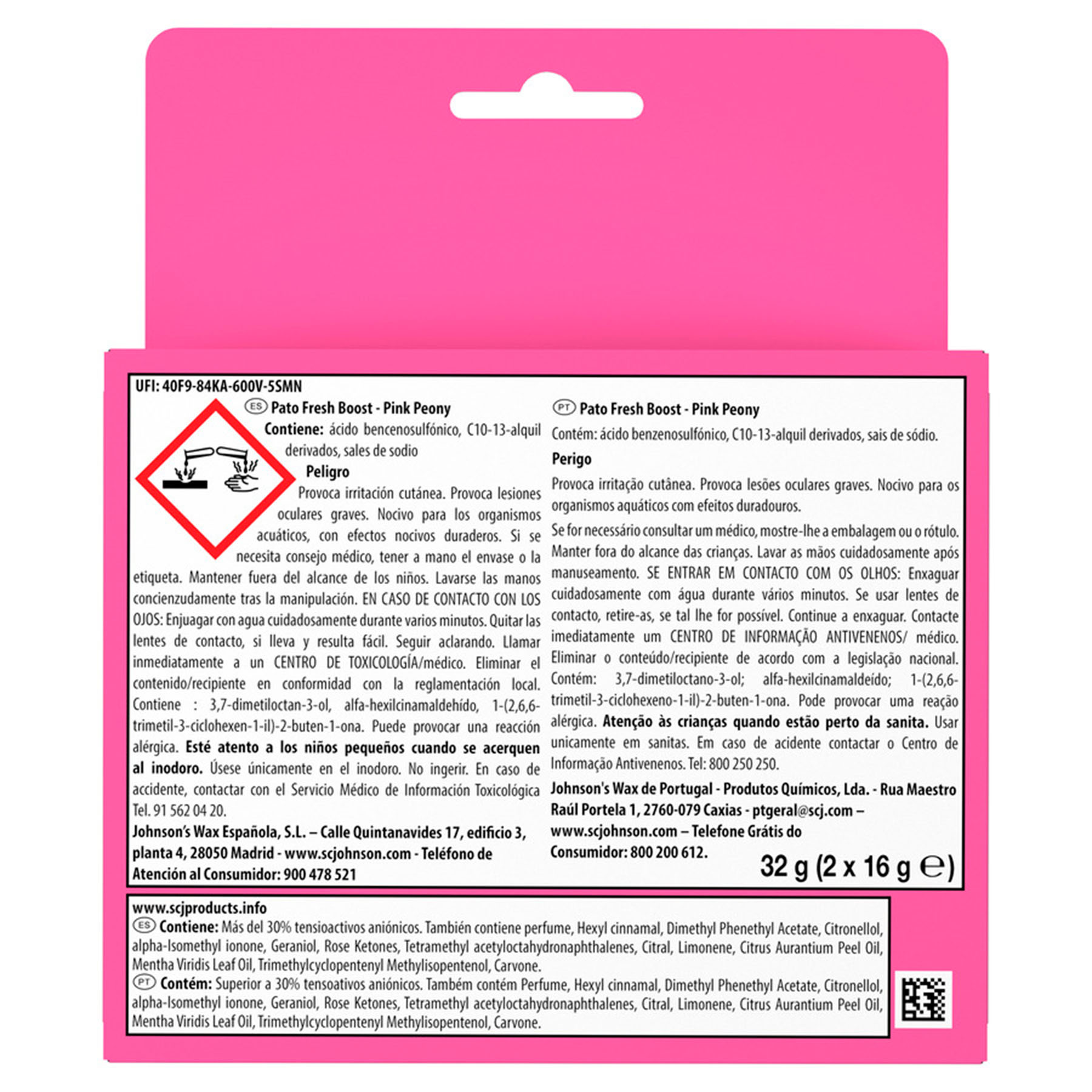 LIMPIADOR WC FLORAL PATO 1U