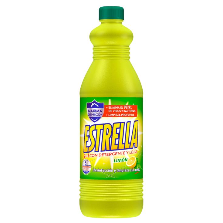 LEJÍA CON DETERGENTE LIMÓN ESTRELLA 1.43L - LaDespensa