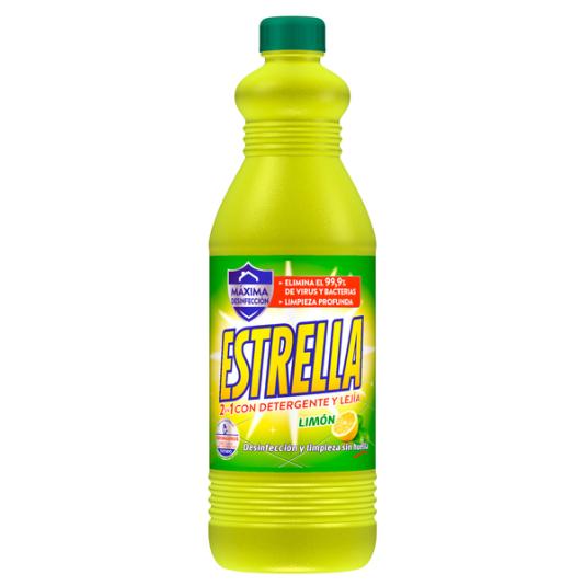 LEJÍA CON DETERGENTE LIMÓN ESTRELLA 1.43L