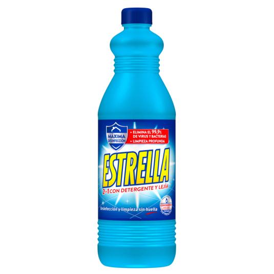 LEJÍA CON DETERGENTE AZUL ESTRELLA 1.43L