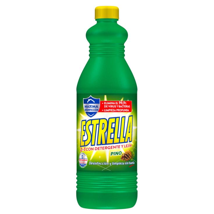 LEJÍA CON DETERGENTE PINO ESTRELLA 1.43L