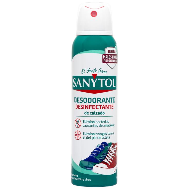 DEO CALZADO DESINFECTANTE SPRAY SANYTOL 150ML