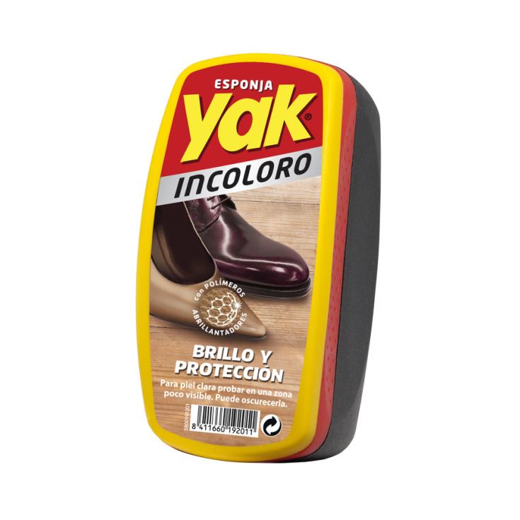 ESPONJA CALZADO INCOLORO YAK 1U