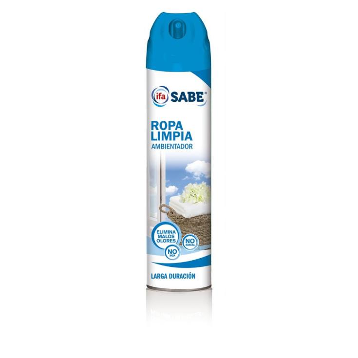 AMBIENTADOR AEROSOL ROPA LIMPIA IFA SABE 300ML