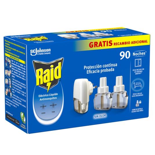 INSECTICIDA APAR+ RECAM ELÉCTRICO RAID 1U