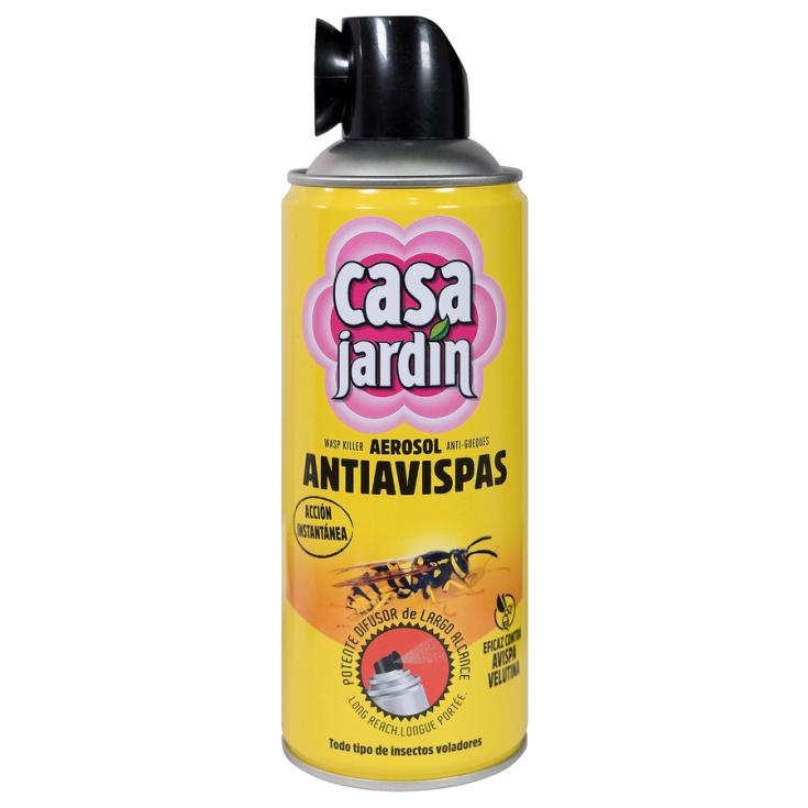 INSECTICIDA ANTIAVISPA AEROSOL CASA JARDÍN 400ML