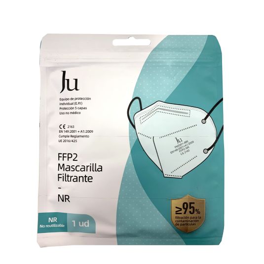 MASCARILLA HIGIÉNICA DESECHABLE FFP2 JU 1U