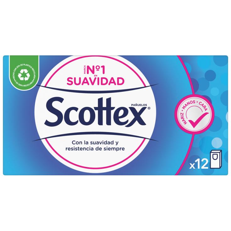 Scottex Papel higiénico Original Paquete 12 rollos