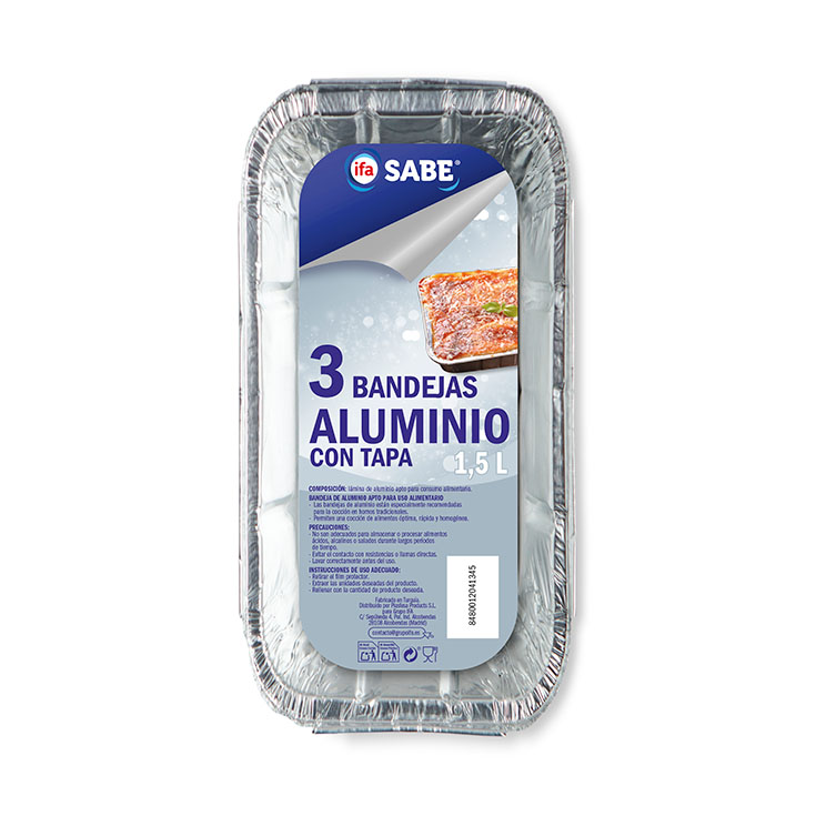 BANDEJA ALUMINIO 1.5L IFA SABE P3