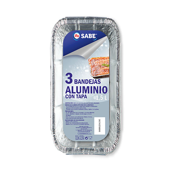BANDEJA ALUMINIO 1.5L IFA SABE P3