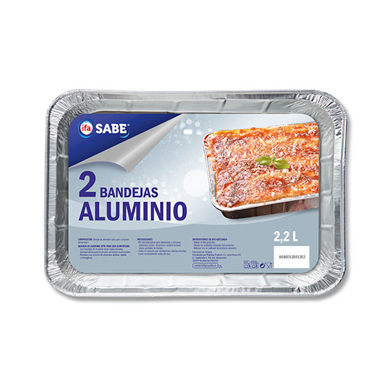 BANDEJA ALUMINIO 2.2L IFA SABE P2