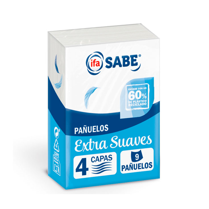 PAÑUELOS BOLSILLO SUAVE IFA SABE 10U