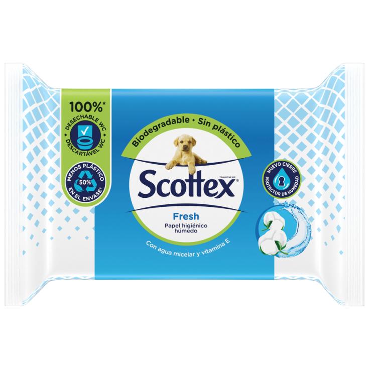 TOALLITA WC FRESH JUMBO SCOTTEX P74