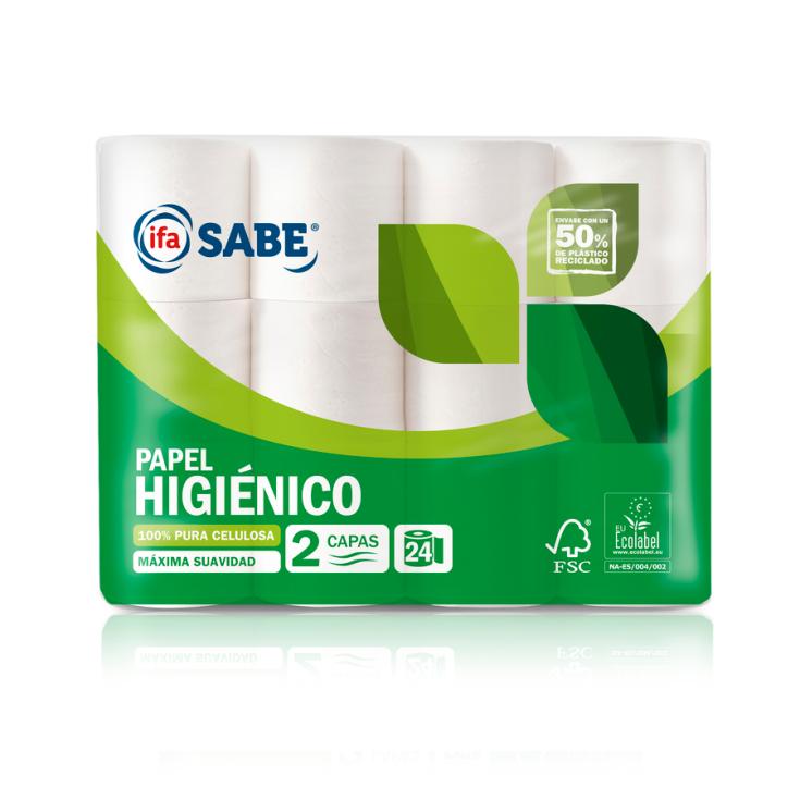 Papel higienico ifa sabe 2cx12r doble