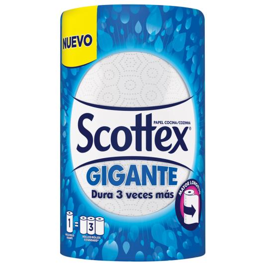 PAPEL COCINA GIGANTE 3XL ROLLO SCOTTEX 1U