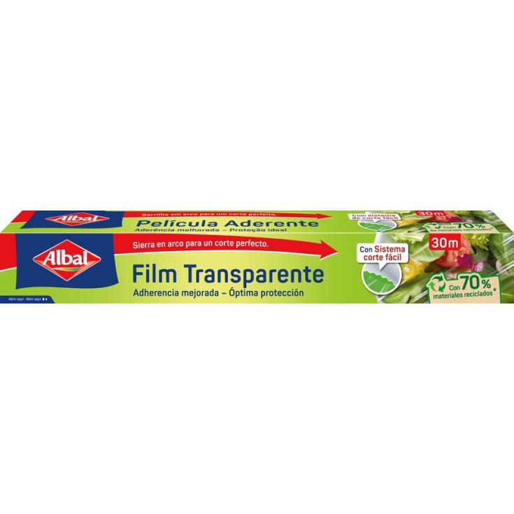 FILM TRANSPARENTE AROMA ALBAL 30M - LaDespensa