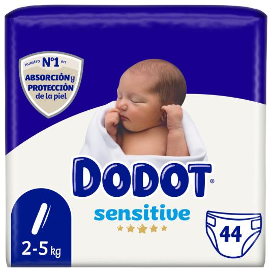 PAÑAL SENSITIVE T1 DODOT P44