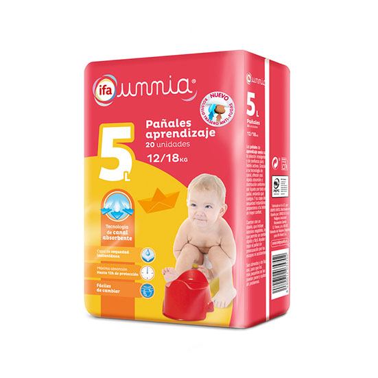 PAÑAL APRENDIZAJE T5 13-18KG IFA UNNIA 20U