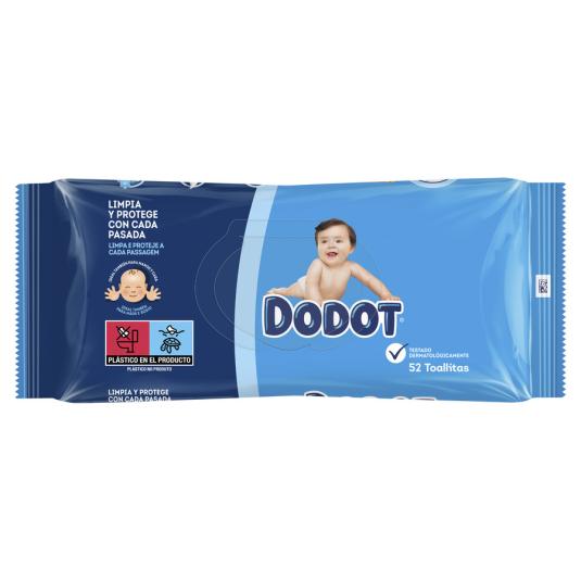 TOALLITAS INFANTILES DODOT 52U