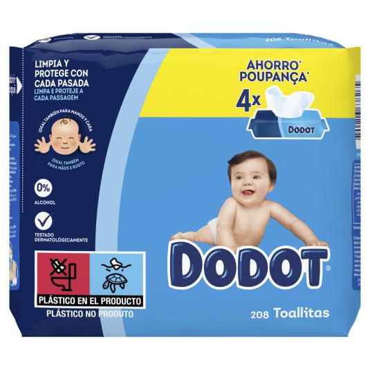 TOALLITA HÚMEDA  DODOT 108U