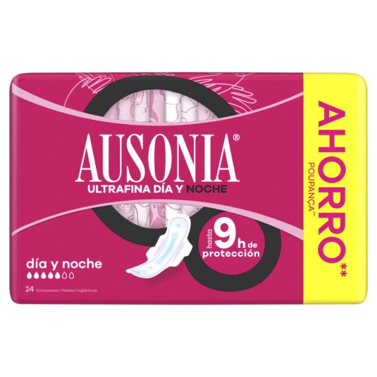 COMPRESAS DIA/NOCHE AUSONIA 24U