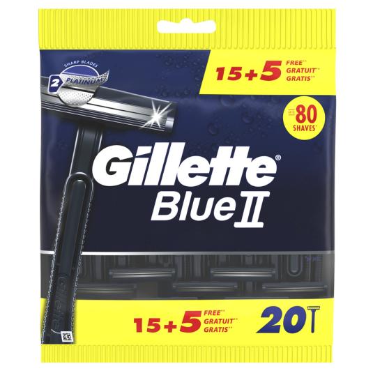 MAQUINILLA DESECHABLE BLUE 3 GILLETTE 15