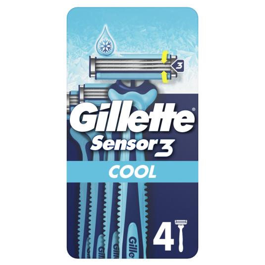 MAQUINILLA DESECHABLE SENSOR3 GILLETTE 4U