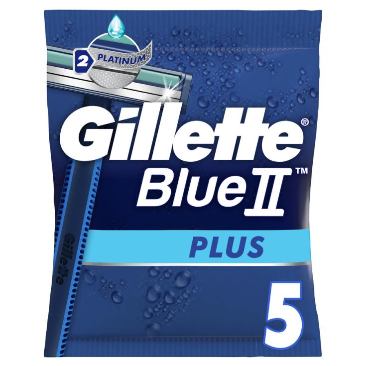 MAQUINILLA DESECHABLE BLUE 2 PLUS GILLETTE 5