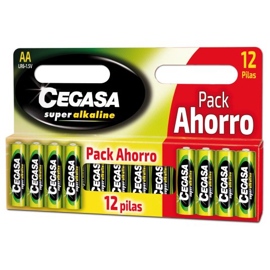 PILA ALCALINA PACK AHORRO LR6 CEGASA