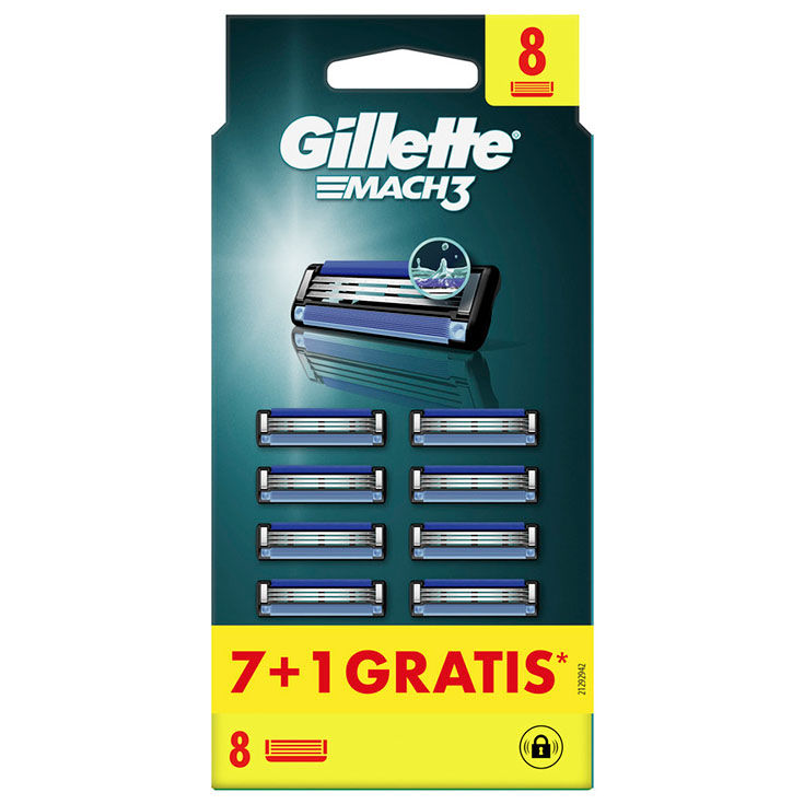 RECAMBIOS MAQUINILLA MACH3 GILLETTE  8U