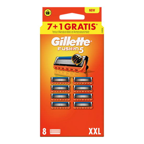RECAMBIOS MAQUINILLA FUSION 5 GILLETTE 8