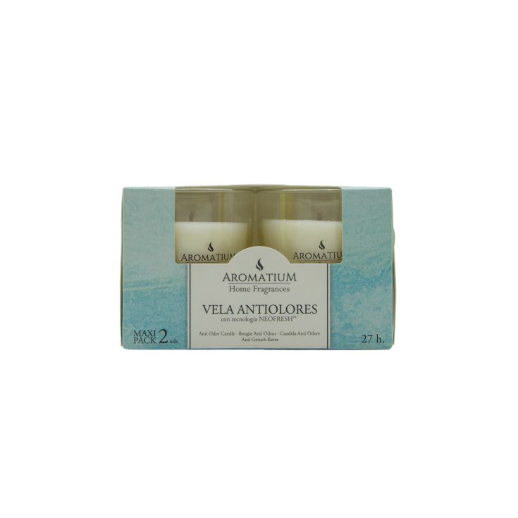 AMBIENTADOR VELA ANTIOLOR AROMATIUM P2 100G