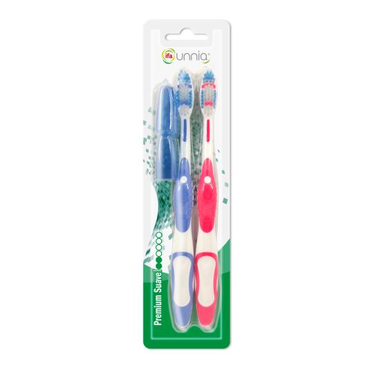 CEPILL DENTAL PREMIU SUAV UNNI 2UD  IFA UNNIA P2