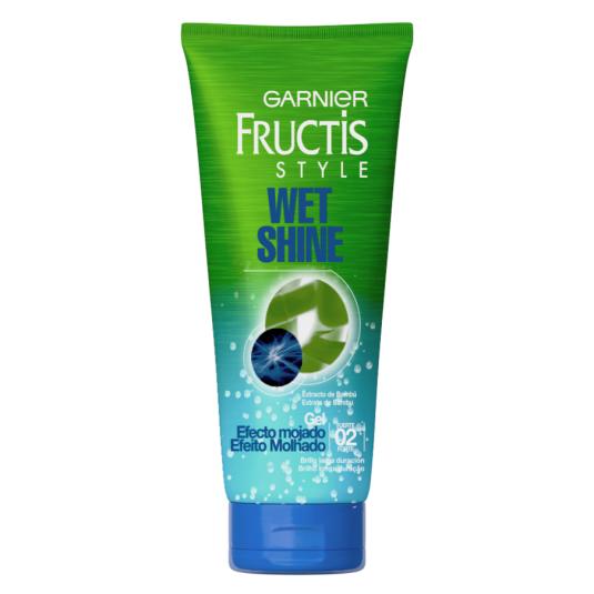 GEL FIJADOR EFECTO MOJADO WET SHINE FRUCTIS 200ML