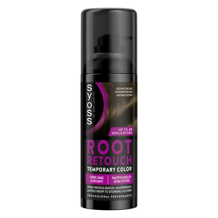 RETOCA RAIZ SPRAY CASTAÑO OSCURO SYOSS 1U