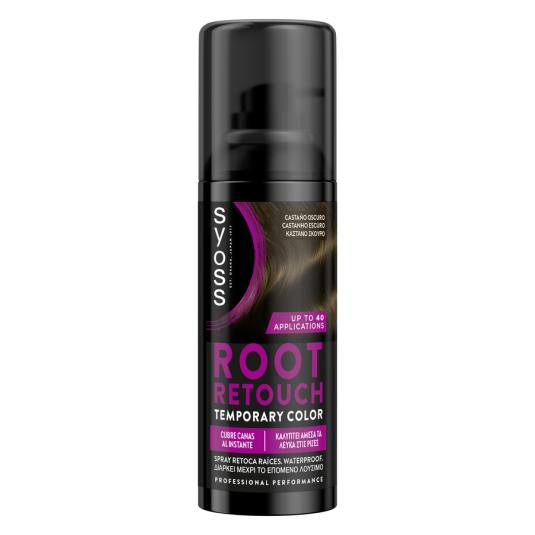 RETOCA RAIZ SPRAY CASTAÑO OSCURO SYOSS 1U
