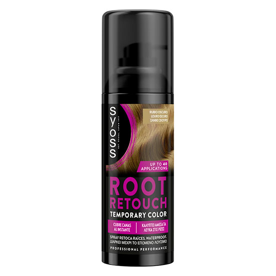 RETOCA RAIZ SPRAY RUBIO OSCURO SYOSS 1U