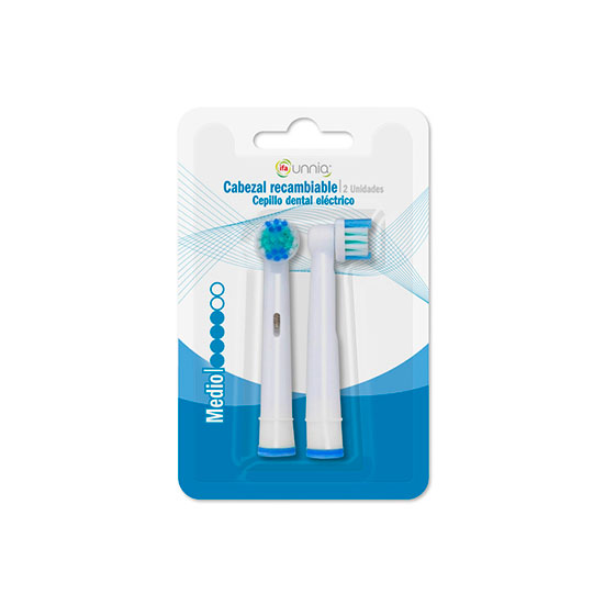 RECAMBIO CEPILLO ELECTRICO UNNIA 2U