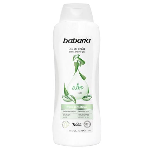 GEL BAÑO ALOE VERA BABARIA 600ML