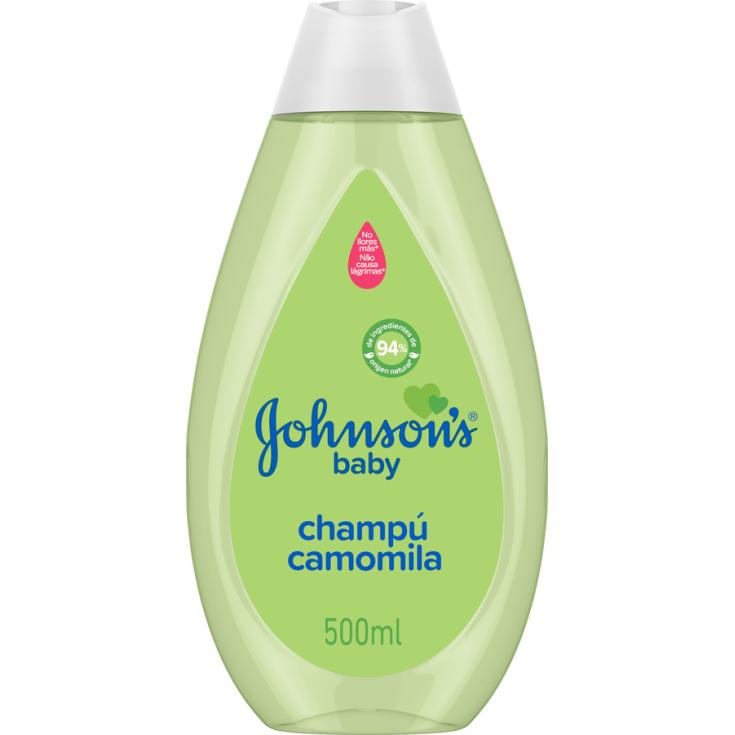 CHAMPÚ INFANTIL CAMOMILA JOHNSON 500ML