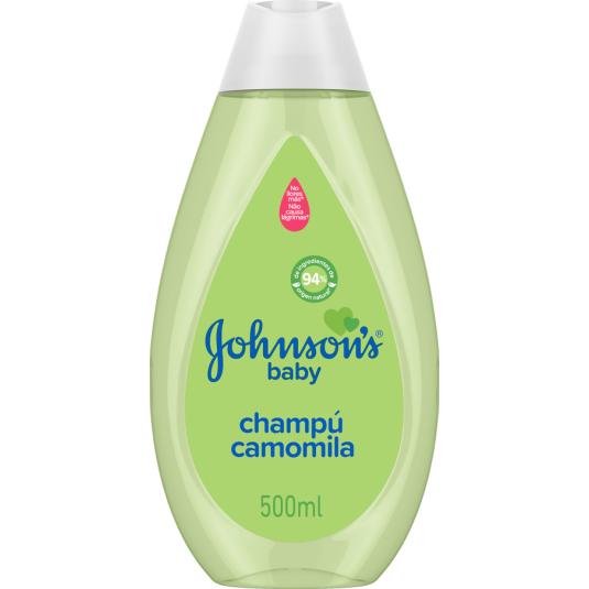 CHAMPÚ INFANTIL CAMOMILA JOHNSON 500ML