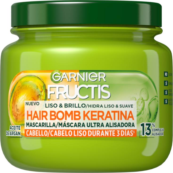 MASCARILLA FORTIFICANTE HIDRATANTE LISO FRUCTIS 300ML