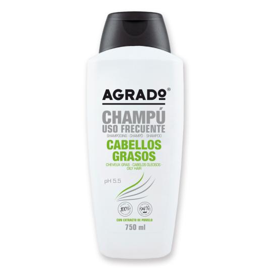 CHAMPÚ CABELLO GRASO AGRADO 750ML