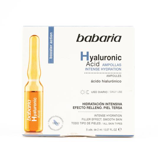 AMPOLLAS FACIAL HIALURÓNICO BABARIA 10ML