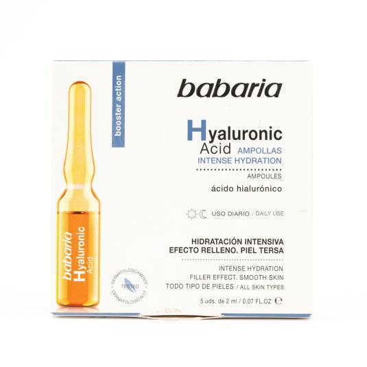 AMPOLLAS FACIAL HIALURÓNICO BABARIA 10ML