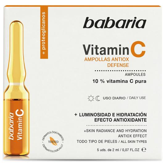 AMPOLLAS FACIAL VITAMINA C BABARIA 10ML