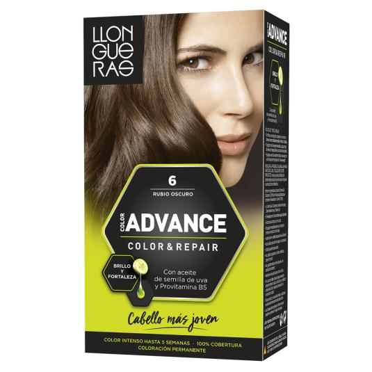 TINTE RUBIO OSCURO ADVANCE LLONGUERAS 1U