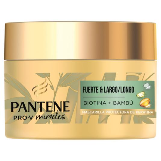 MASCARILLA BAMBU FUERTE & LARGO PANTENE 160ML