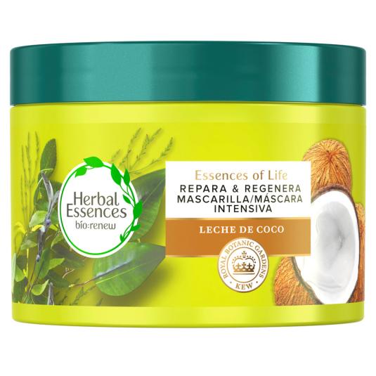 MASCARILLA HIDRATANTE LECHE DE COCO HERBAL BIO RENEW 450ML